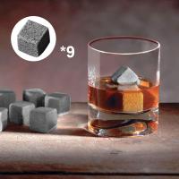 Juego De 9 Piedras De Escocés Para Whiskey Inodoro De Granito Reutilizables Cubos De Hielo Mejor Regalo Para Padre Y Esposo - details 0