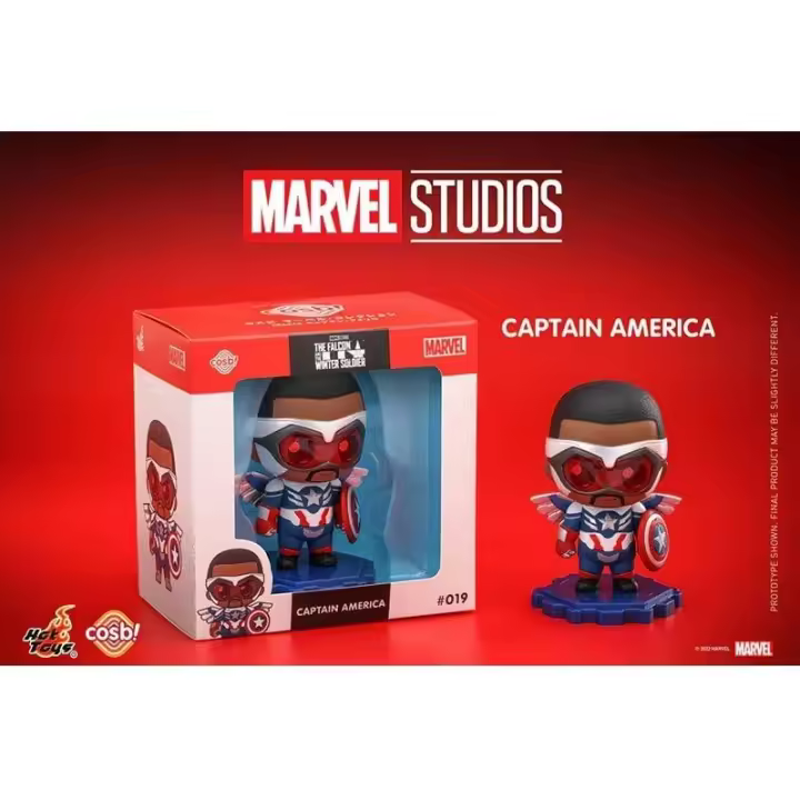 MARVEL - Figura de acción de Capitán América -  Coleccionable  -  Regalo original para  cualquier seguidor de Capitán América y los personajes clásicos de Marvel - 1