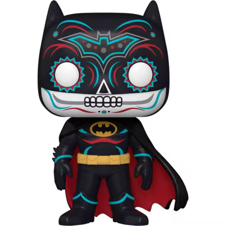 Funko - Figura Pop Dia De Los Dc Batman - Funko Pop Coleccionable De Edición Limitada - Funko Pop Diseño Detallado Y Realista - Funko Pop Ideal Para Regalo - Funko Pop Gran Variedad De Personajes - 1