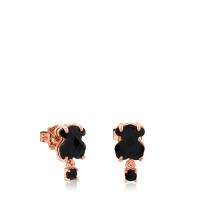 Pendientes de Oso de Plata esterlina S925, incrustaciones de Perlas de cuarzo de Ágata natural, pendientes de Diseño de Nicho de lujo Ligero - details 11