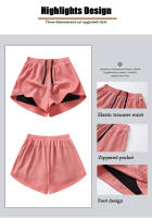 Shorts De Correr Para Mujer Ippolich Con Bolsillo Ligeros Y Transpirables Para Ciclismo Y Gimnasio Estilo Verano - details 1