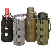 Bolsa De Agua Táctica Para Viajes Al Aire Libre Y Senderismo Con Correa De Sujeción Porta Botella Militar Molle Mejorado - details 4