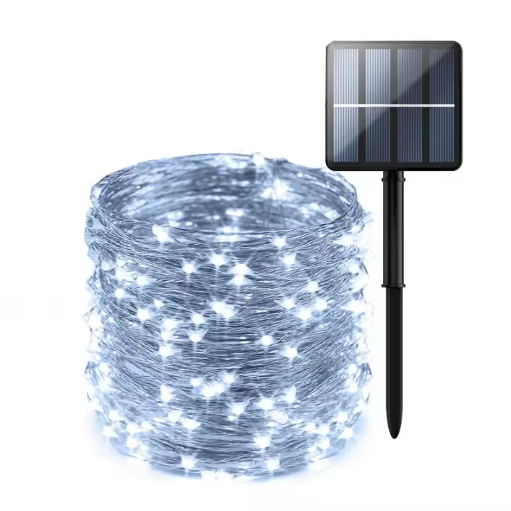 Luces Solares Para Jardín LED Super Brillo Con 8 Modos Decoración De Navidad Para Patio Fuente De Energía Solar IP65 Impermeables - 1