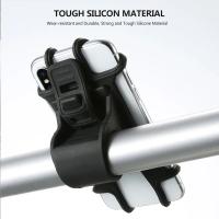 Soporte De Teléfono Móvil Para Bicicleta Y Motocicleta Compatible Con iPhone Samsung Xiaomi Soporte De Celular De Silicona Para Vehículos - details 9