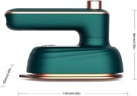 Mini Plancha Eléctrica para el Hogar Plegable y Planchadora para Ropa Húmeda y Seca - details 3