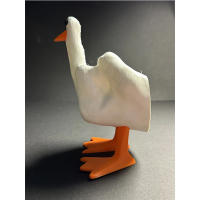 Pequeño Pato Creativo Y Divertido Estatua De Resina Para El Hogar Y Escritorio Adorno De Jardín Decoración Regalo Figura Animal Sin Personalización - details 3