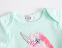 Lote De 3/6 Piezas Ropa Bebé Para Niñas Y Niños Recién Nacidos Camisetas Cortas De Algodón Bodysuit 0-12 Meses Ropa De Verano Unisex - details 2