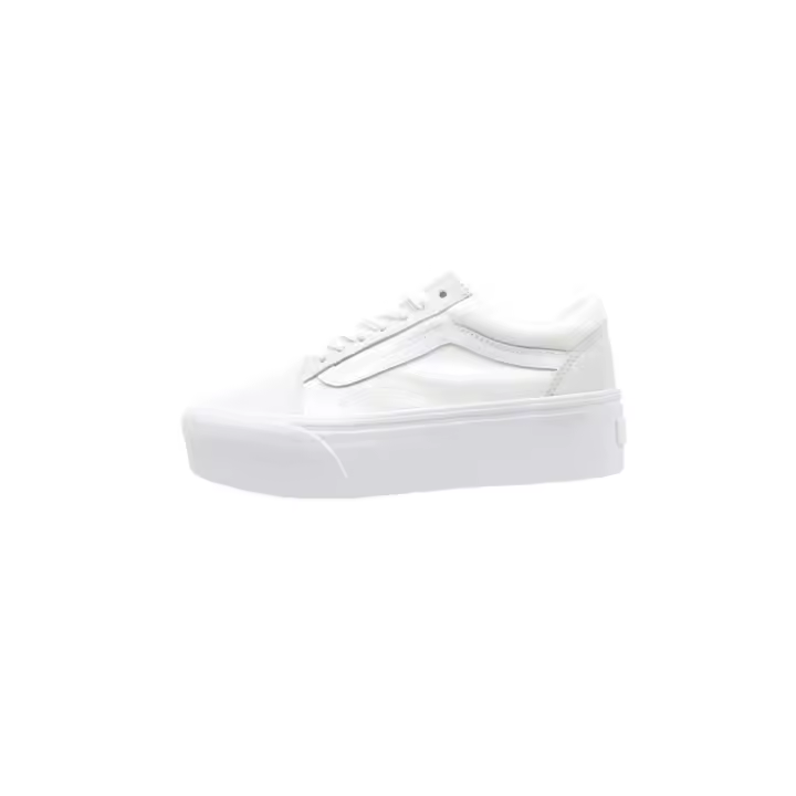Vans Old Skool Stackform  Deportivas Con Plataforma Mujer Beige - 1