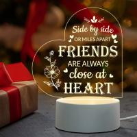 Lámpara De Noche Grabada Para Amigas Regalo De Amistad Para Mujeres Mejor Amiga Regalo Para Cumpleaños Y Navidad Tipo De Lámpara De Noche Forma De Fruta - details 0