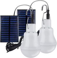 Lámpara Solar De 12W Impermeable Cargada Por USB Luz De Emergencia Iluminación Solar Para Exteriores E Interiores Bombilla Solar Para Casa - details 2