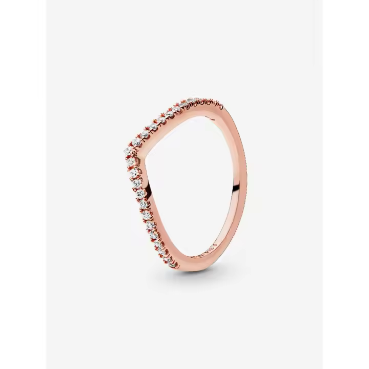 Pandora - Anillo de espoleta brilliant-Baño de Oro Rosa de 14 K - 1