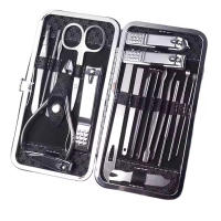 Kit De Manicura Y Pedicura 19 Piezas Tijeras De Uñas Y Cutículas De Acero Inoxidable Con Estuche De Viaje Para Uñas Y Pies - details 0