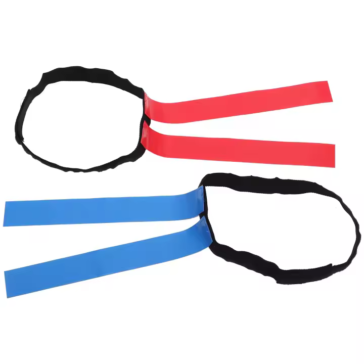 2 Sets De Suministros De Fútbol Y Rugby Para Niños Correa De Bola De Esponja Multifuncional Bandera De Cintura Para Juegos De Fútbol - 1