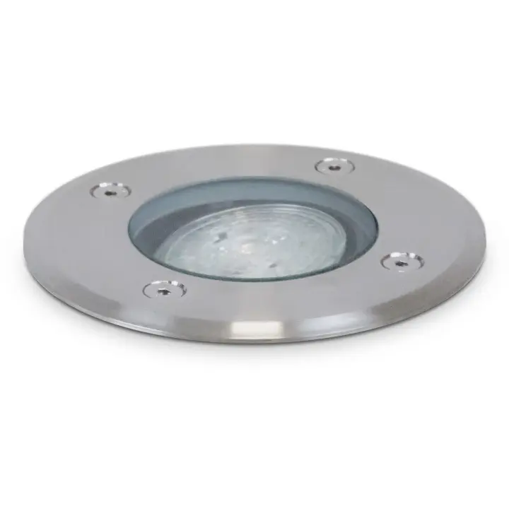 Novolux Lighting - Empotrable de Suelo BORA - Uso Exterior - GU10 - LED 3,5W - IP67 - Aluminio - Redondo - ø12 - Inox AISI 316 - Exterior - Iluminación Exterior - Diseño Clásico - 1