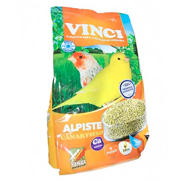 Vinci, Alpiste para Pájaros, 1kg, 5kg, Semillas Alpiste para Canarios y fringílidos. - 1