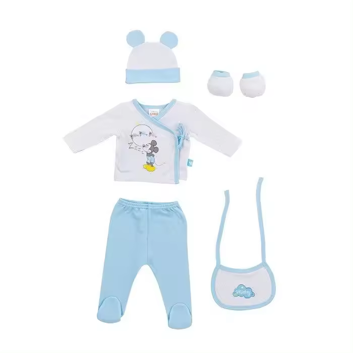 Interbaby Conjunto Primera Puesta Disney Mickey y Minnie - 1