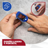 Oximetro Profesional De Dedo Soulcare - Medidor De Oxígeno - Frecuencia Cardiaca - Sin Agujas - Sensor - details 4