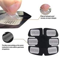 Estimulador De Músculos Abdominales EMS Para Pérdida De Peso Y Modelado Del Cuerpo Massajeador De Fitness Con Gel De Reemplazo Para Brazos Piernas Y Espalda Tamaño Multi SML - details 1