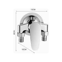 Grifo mezclador montado en superficie, grifo de ducha fría y caliente, juego de ducha, calentador de agua, accesorios para grifos, Mezclador de Baño Solar - details 1