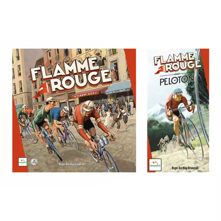 Pack Flamme Rouge + Expansión Pelotón, un juego de carreras editado por Maldito Games - 1