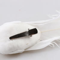 Pájaros Artificiales De Pluma De Espuma Blanca Doves Mini Decoración De Pájaros Para El Jardín Y Artesanía - details 27