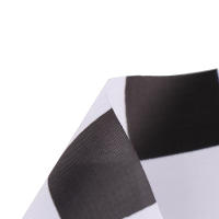 10Pcs Bandera Cuadrada Negra Y Blanca De Alta Calidad Para Carreras Bandera De Automóvil De Polyester Decoración De Deportes - details 2