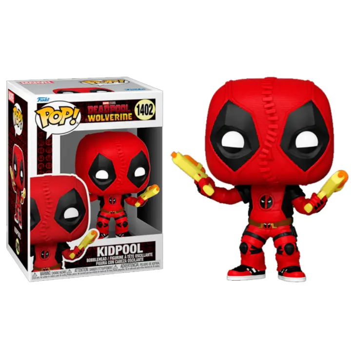 Funko Deadpool  Kidpool 2024 Ryan Reynolds Deadpool and Wolverine Lobezno Marvel Comics Funko Pop 1402 Masacre - 1