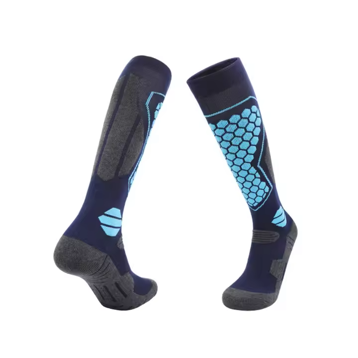 Calcetines De Esquí De Lana Para Hombres Y Mujeres Calcetines Largos Térmicos De Invierno Para Senderismo Y Snowboard Calcetines Deportivos De Alta Performance Para Actividades Al Aire Libre - 1