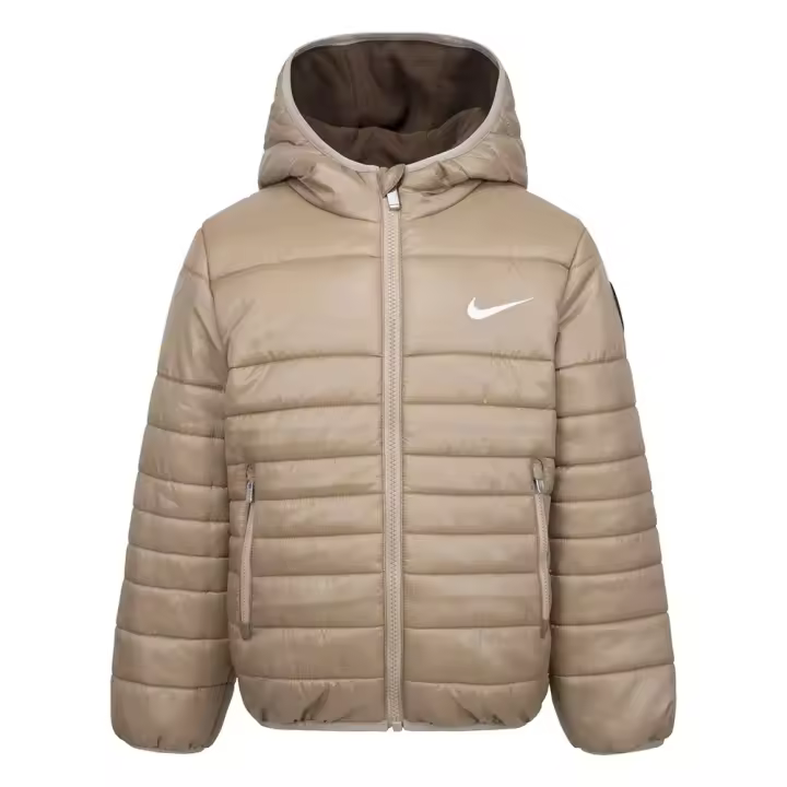 Nike Kids Chaqueta Fill Quilted Beige Niño - 1