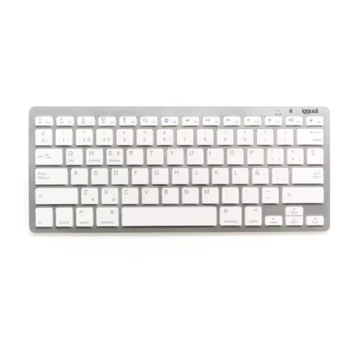 Iggual Teclado Bluetooth Slim Tkl-bt Plata - 1