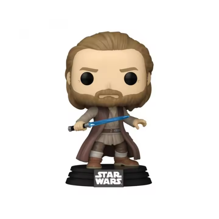 Funko POP! Star Wars - Obi-Wan Kenobi S2- Obi-Wan (Battle Pose)  - Star Wars - Figura Coleccionable Oficial - Juguete para Niños y Adultos - Fans - Diversidad de Personajes y Temáticas - 1