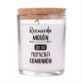 VELA "RECUERDO MOLÓN" Raíz Recuerdos Comunion Inicio  VELA "RECUERDO MOLÓN"  Regalo Regalos - 1