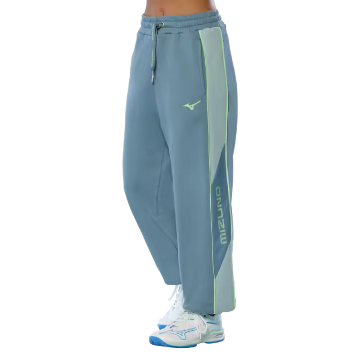 Pantalón Athletics Mizuno Sweat pant(W). Pantalón Mizuno cómodo y elástico. Diseñado para ofrecer libertad de movimiento en entrenamientos y actividades al aire libre. - 1