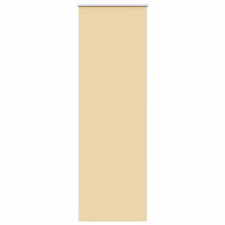 vidaXL Estor Enrollable Opaco Beige 85x210 cm Tela Ancho 80,7 cm - 1