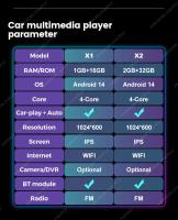 Reproductor Multimedia Android 14 Radio 2Din Stereo Para Mercedes Benz B200 Smart Fortwo 451 2006-2009 Con CarPlay Y GPS - details 6