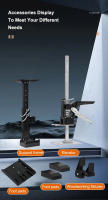 Herramienta De Elevación De Tornillo Dual Propósito Herramienta De Soporte Telescopio Ajustador De Altura Para Tablero De Drywall Y Azulejos Herramienta Para Decoración Del Hogar - details 4