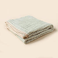 Manta De Bambú Y Algodón Para Bebé 6 Capas Manta De Acogida Para Niños Y Niñas Cálido Suave Suave Para Dormir Y Abrazar Manta De Muselina - details 8
