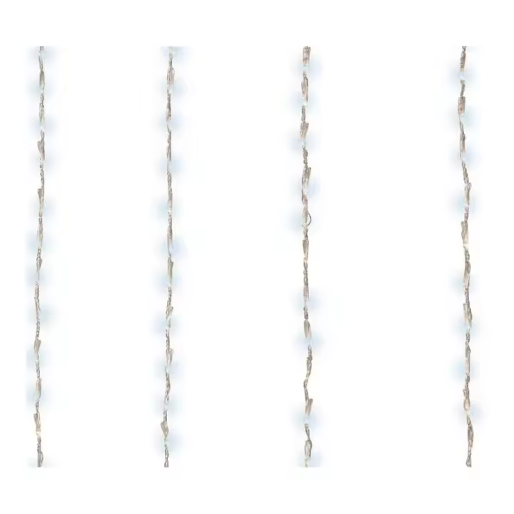 Cortina LED para Balcón Exterior Blanco Frío 200x100cm-220l EDM 71256 - 1
