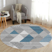 Alfombra Nórdica De Color Alfombra Circular Para Sala De Estar Dormitorio Decoración De Sofá Alfombrilla Infantil Alfombra De Cocina - details 11