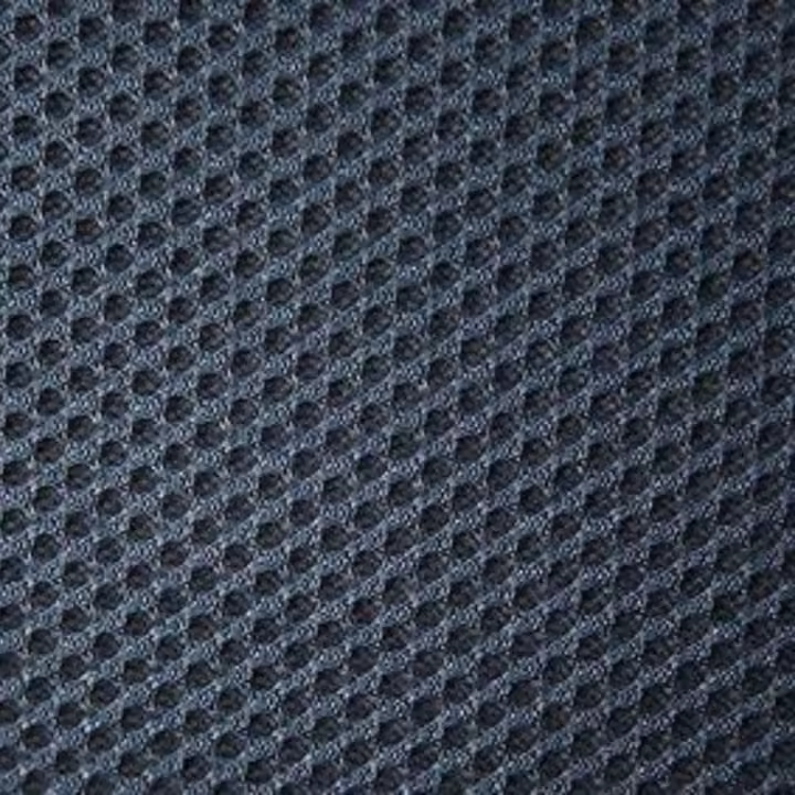 Base Tapizada Gris Marengo 5 Refuerzos Transversales, Tubo 40x30 mm, Tejido 3D Transpirable, 6cm Grosor (150x200, Sin Patas) - 1