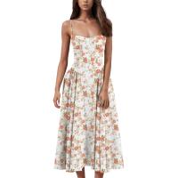 Vestido Midi Elegante Y Delgado Sin Espalda Para Mujer Vestido De Fiesta De Verano Elegante Con Suspensión Sólida Vestidos Para Mujer - details 13