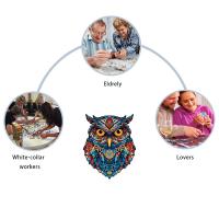 Puzzle 3D De Madera Personalizado Con Ícono De Corazón Para Adultos Hombres Y Mujeres Juguete Interactivo Educativo De Familia Regalo De Descompresión - details 2