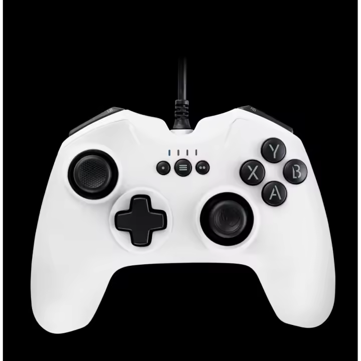 MANDO VIDEOJUEGOS CON CABLE NACON GC-100 PARA PC ELIGE TU COLOR AZUL BLANCO O NEGRO GARANTÍA EUROPEA - 1