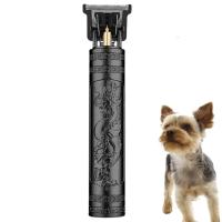 Afeitadora Eléctrica Retro T9 Para Hombres Recargable Multi Funcional Para Peluquero De Mascotas Universal Para Perros Y Gatos - details 9