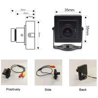 Cámara Miniatura HD 1080P Negro Visión Nocturna 2MP AHD Analógica De Seguridad Monitoreo Micro Video Sin Almacenamiento Interno - details 4