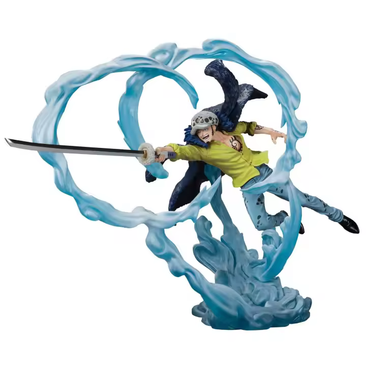 TRAFALGAR LAW BATTLE MONSTER ONIGASHIMA  FIG 24 CM ONE PIECE FIGUARTS ZERO - 1