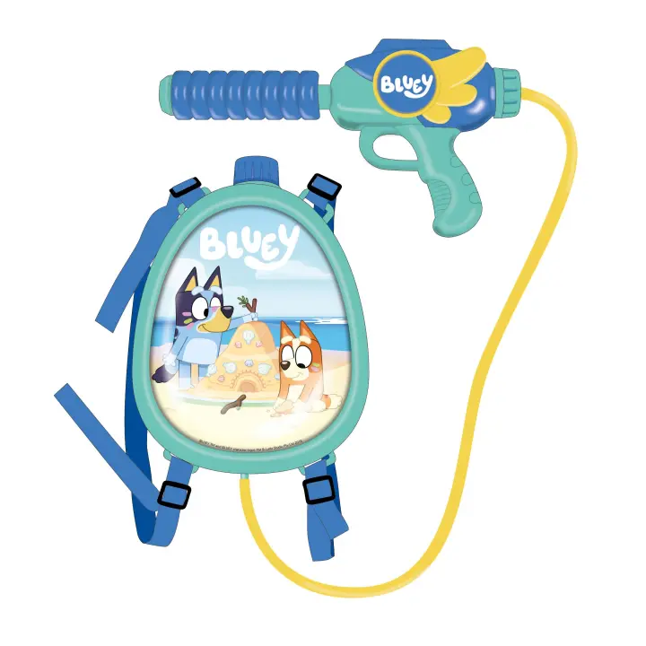 Pistola de agua con depósito mochila con diseños de Bluey, Paw Patrol y Peppa pig (5859 - 7367-5858) - 1