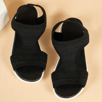 Sandalias De Verano Para Mujer 2024 Cómodas Casual Deportivas Con Plataforma Y Tacón Bajo Sandalias Romanas Talla Grande Para Playa - details 4