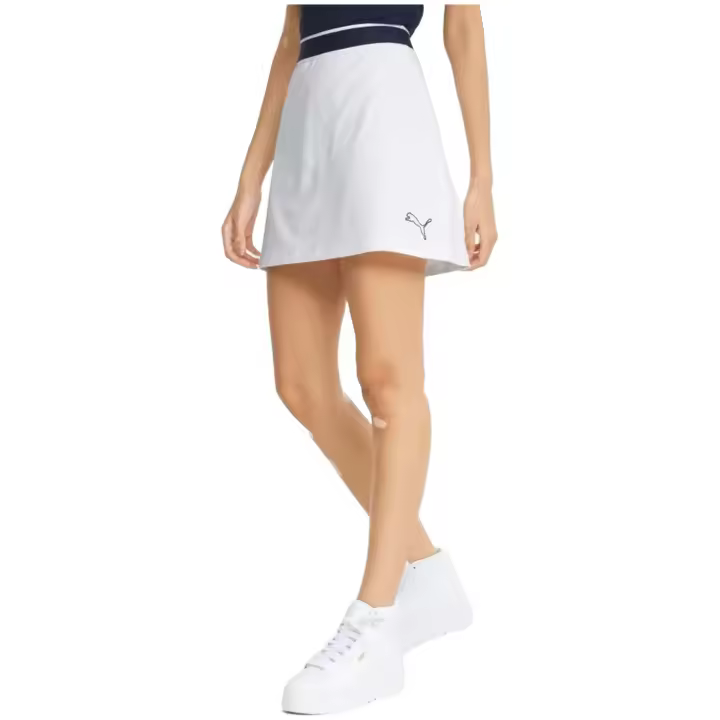 Falda Puma Off Court Skirt para mujer en color blanco - 1