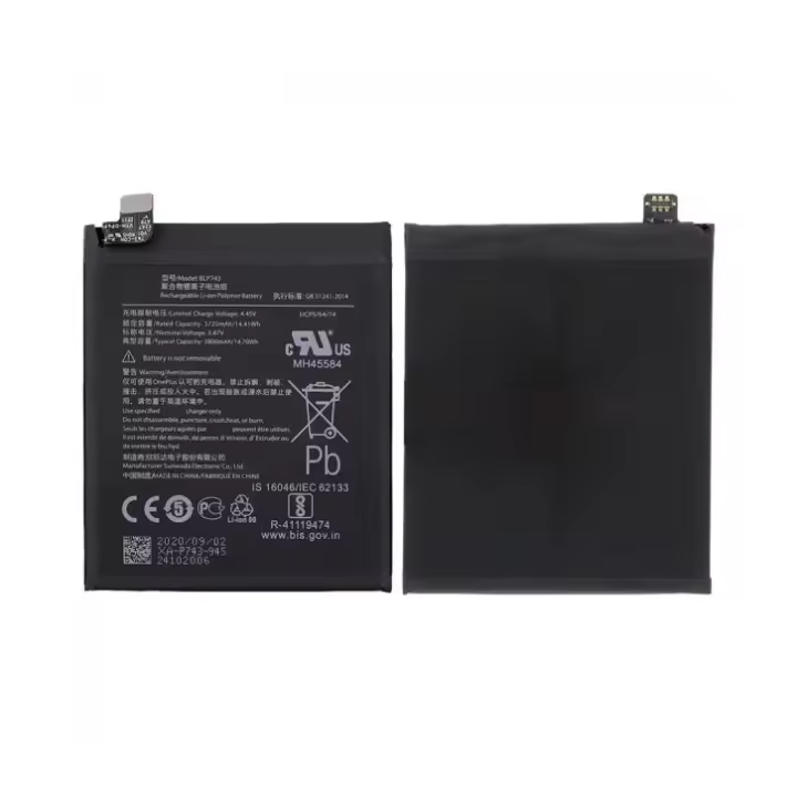 IMATICA LOS PALACIOS Batería Interna Oneplus 7T Alta Capacidad 3700 Mah Repuesto - 1
